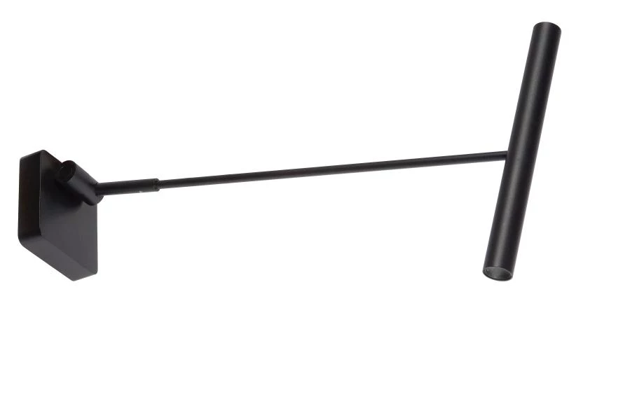 Lucide WYGO - Wandleuchte - LED Dim. - 1x5W 2700K - Schwarz - AUSgeschaltet